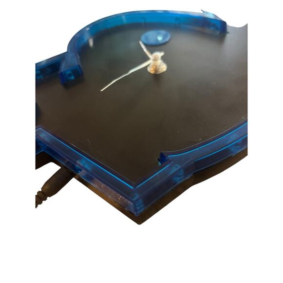 Spencer 2003 Playboy Bunny Neon Blue Wall Clock Bar Sign Y2K Works New Cord - Picture 7 of 8